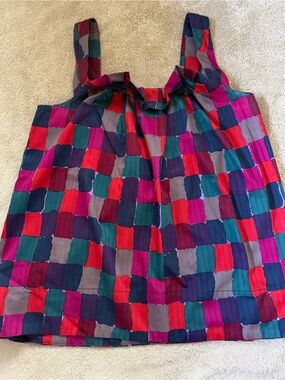 Marc by Marc Jacobs Colorblock Print Tank Top Size 10
